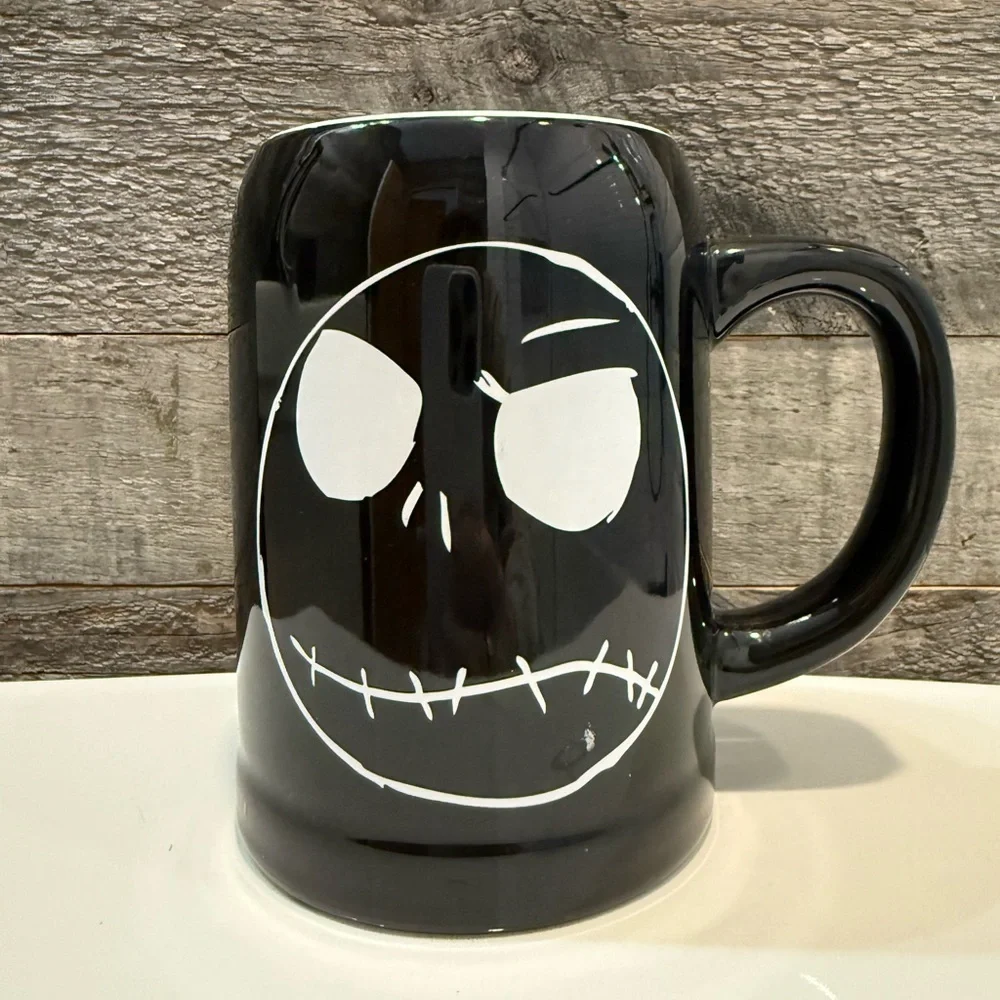 Disney Tim Burton Nightmare Before XMas Jack Skellington Coffee Tea 22oz Mug New